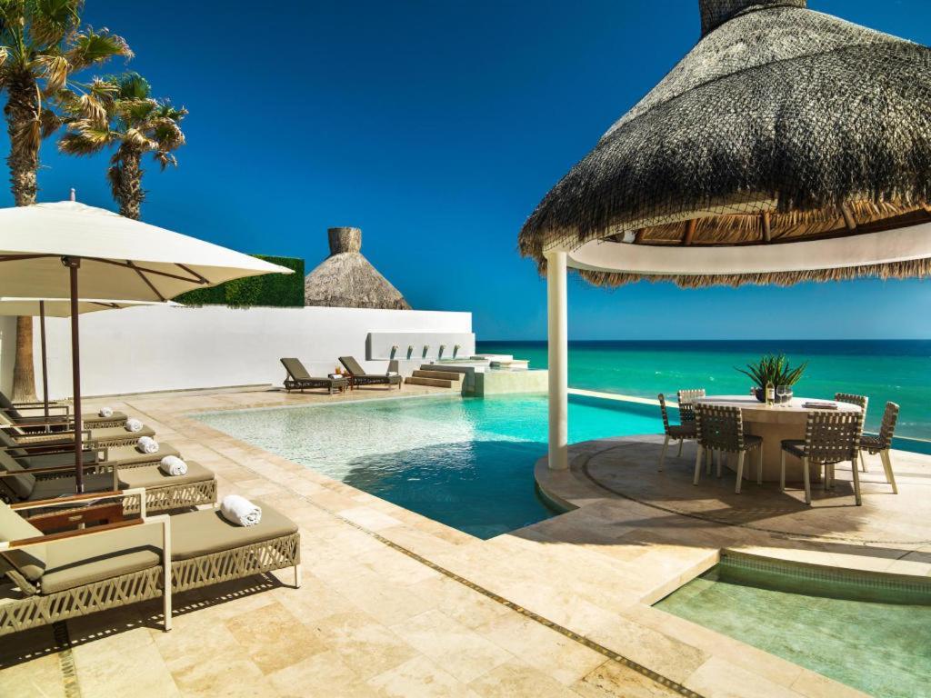Ultra Exclusive Beachfront Villa Just Steps From The Sand With Butler Included San José del Cabo 외부 사진